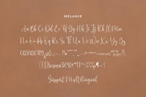 Melanie Script Font