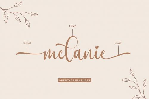 Melanie Script Font