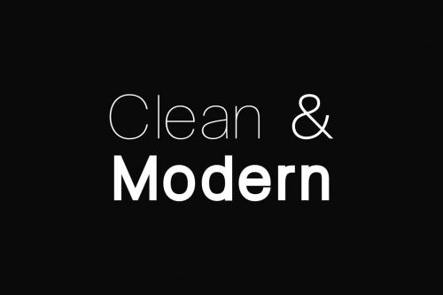 LOGIKA NOVA - Simple, Clean and Modern Typeface
