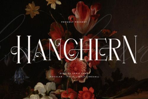 Hanchern Display Serif Font