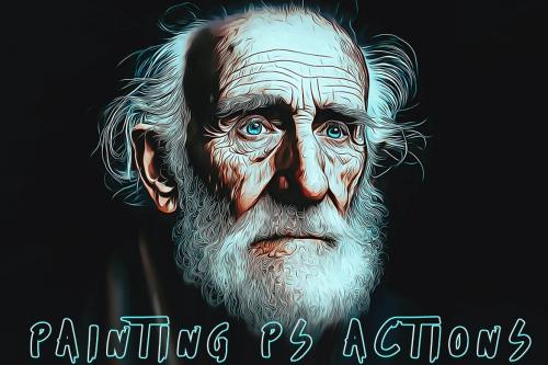 Painting Photoshop Actions