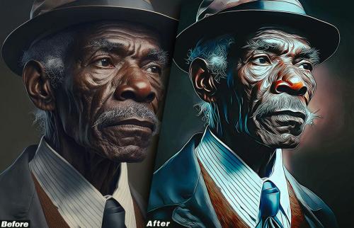 Painting Photoshop Actions