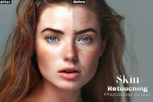 Skin Retouching Photoshop Action