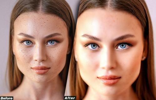 Skin Retouching Photoshop Action