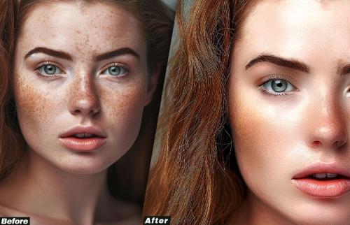 Skin Retouching Photoshop Action