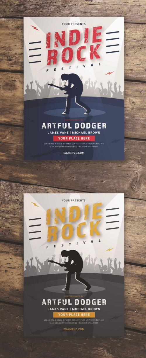 Indie Rock Music Flyer - 279403772