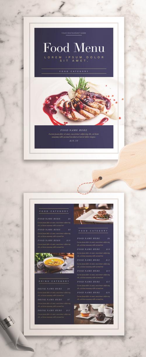 Classy Food Menu - 279403786