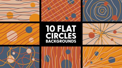 ArtList - Flat Circles Backgrounds - 126772