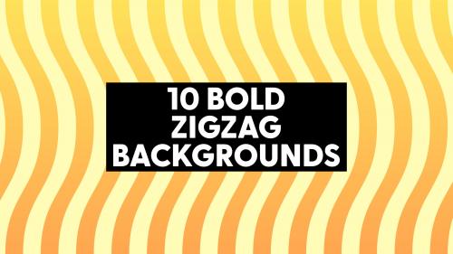 ArtList - Bold Zigzag Backgrounds - 126782