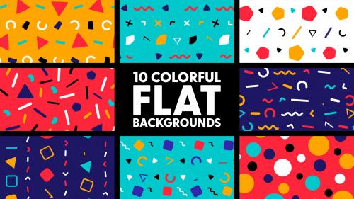 ArtList - Colorful Flat Backgrounds - 126791