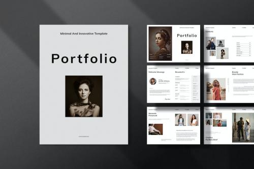 Portfolio Magazine Layout