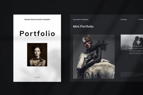 Portfolio Magazine Layout