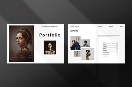 Portfolio Magazine Layout