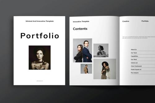 Portfolio Magazine Layout