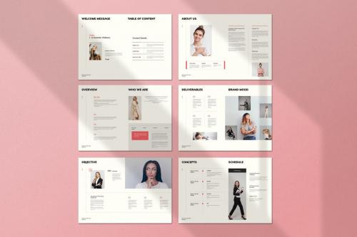 Brand Proposal Brochure Template