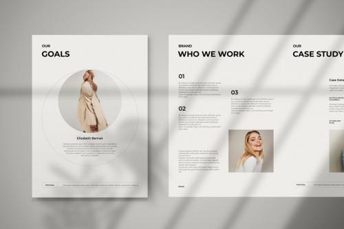 Portfolio Brochure Template