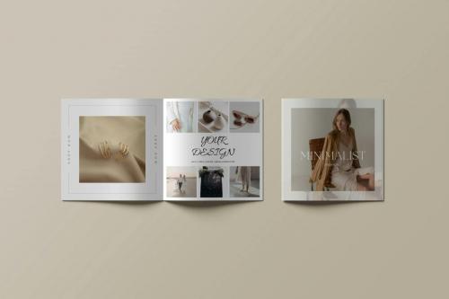 Catalog / Bifold Brochure Mockup