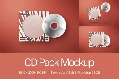 CD Pack Mockup