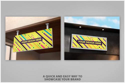 Store Sign Mockup