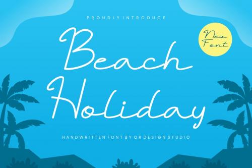 Beach Holiday - Handwritten Font