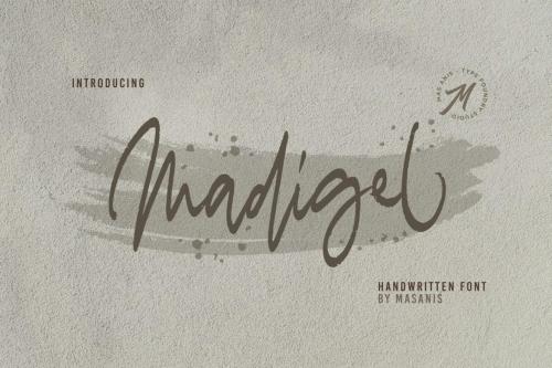 Madigel - Handwritten Font