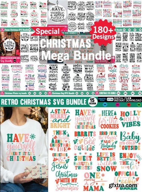 Christmas Mega Design Bundle 84511191