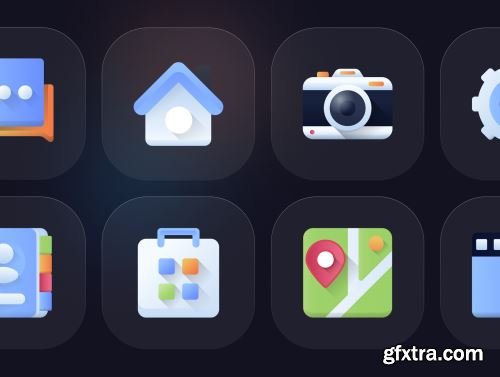 Home Screen App Icon Ui8.net