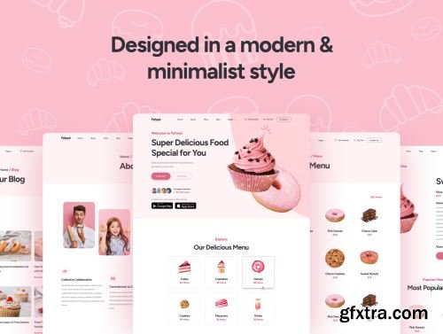 Fofood - Food Shop Web Templates Ui8.net