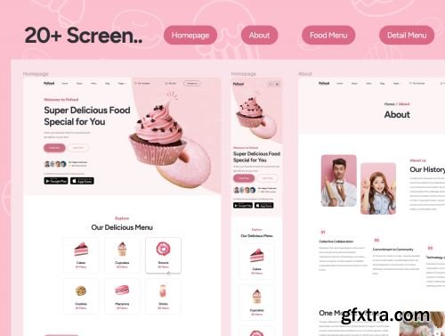 Fofood - Food Shop Web Templates Ui8.net