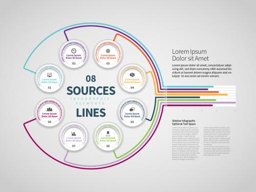 8 Stage Circular Info Chart - 282321001