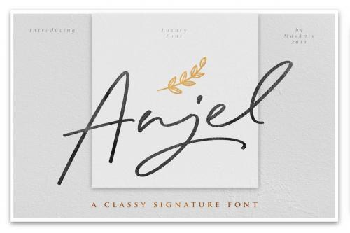 Anjel - Classy Signature Font