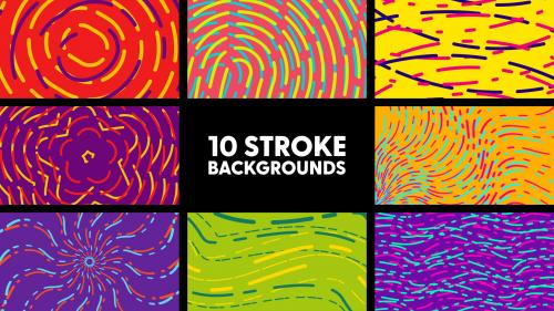 ArtList - Stroke Backgrounds - 126804