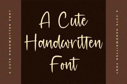 Plam Story A Handwritten Font