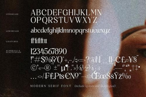 Simple Michael Modern Serif Font