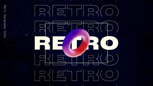 ArtList - Retro Typography Title - 126810