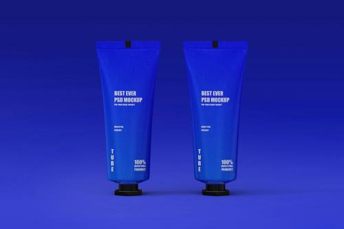 Cosmetic Tube PSD Mockup