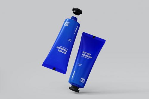 Cosmetic Tube PSD Mockup