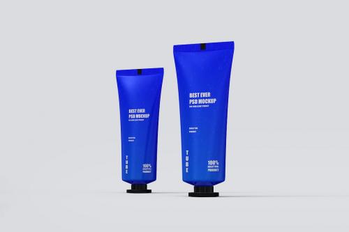 Cosmetic Tube PSD Mockup