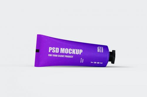 Cosmetic Tube PSD Mockup