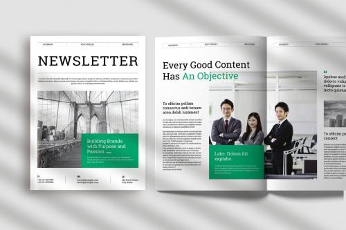 News Letter Brochure Layout