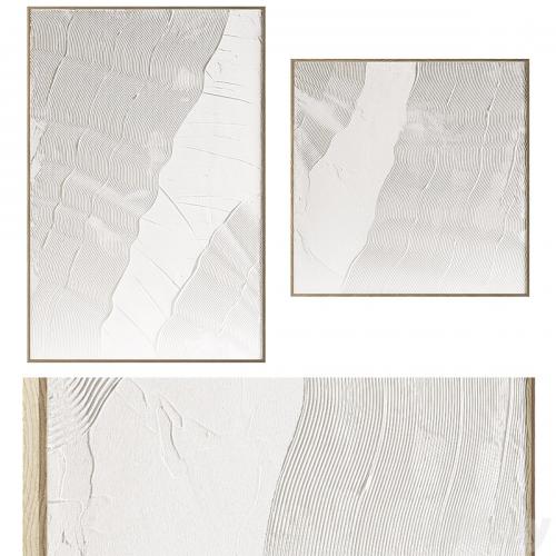 Boheme Home - Plaster Paintings Set