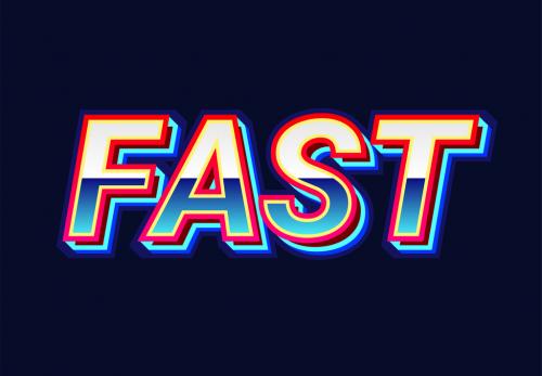 80s Retro Text Effect - 286346444