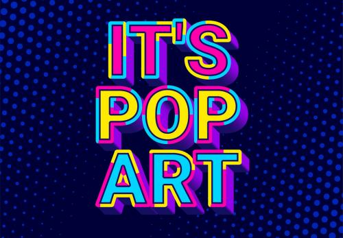 3D Pop Art Text Effect - 286346448