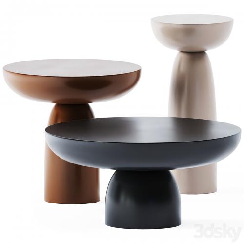 Metal Coffee Tables Olo by Mogg