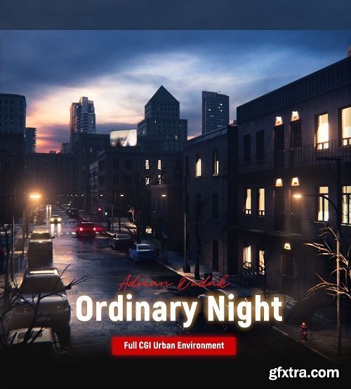 Full CGI Urban Environment - Ordinary Night