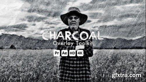 Videohive Charcoal Overlay Toolkit 49387103