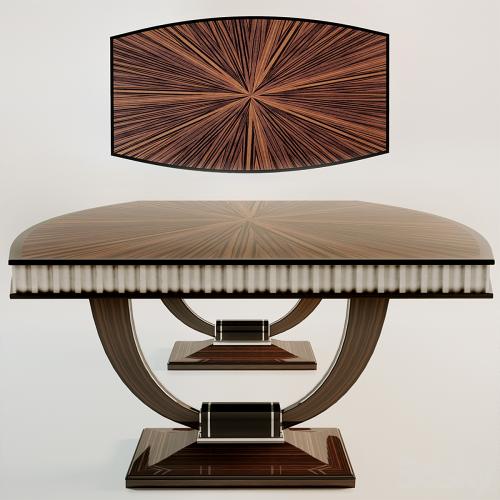 art deco table