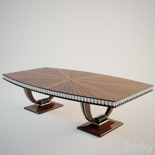 art deco table