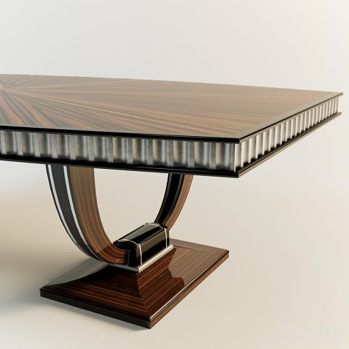 art deco table