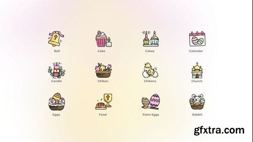 Videohive Easter - Christian Icons 49376764